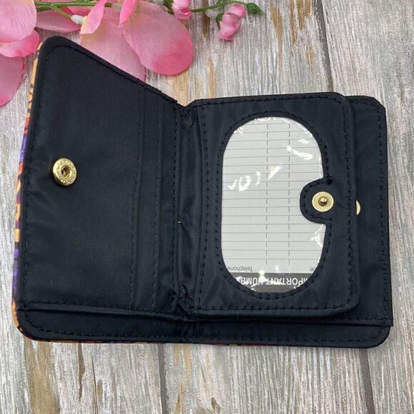 Women’s Sharon Small TwoFold Floral Print Wallet Bag Purse - Picture 4 of 4